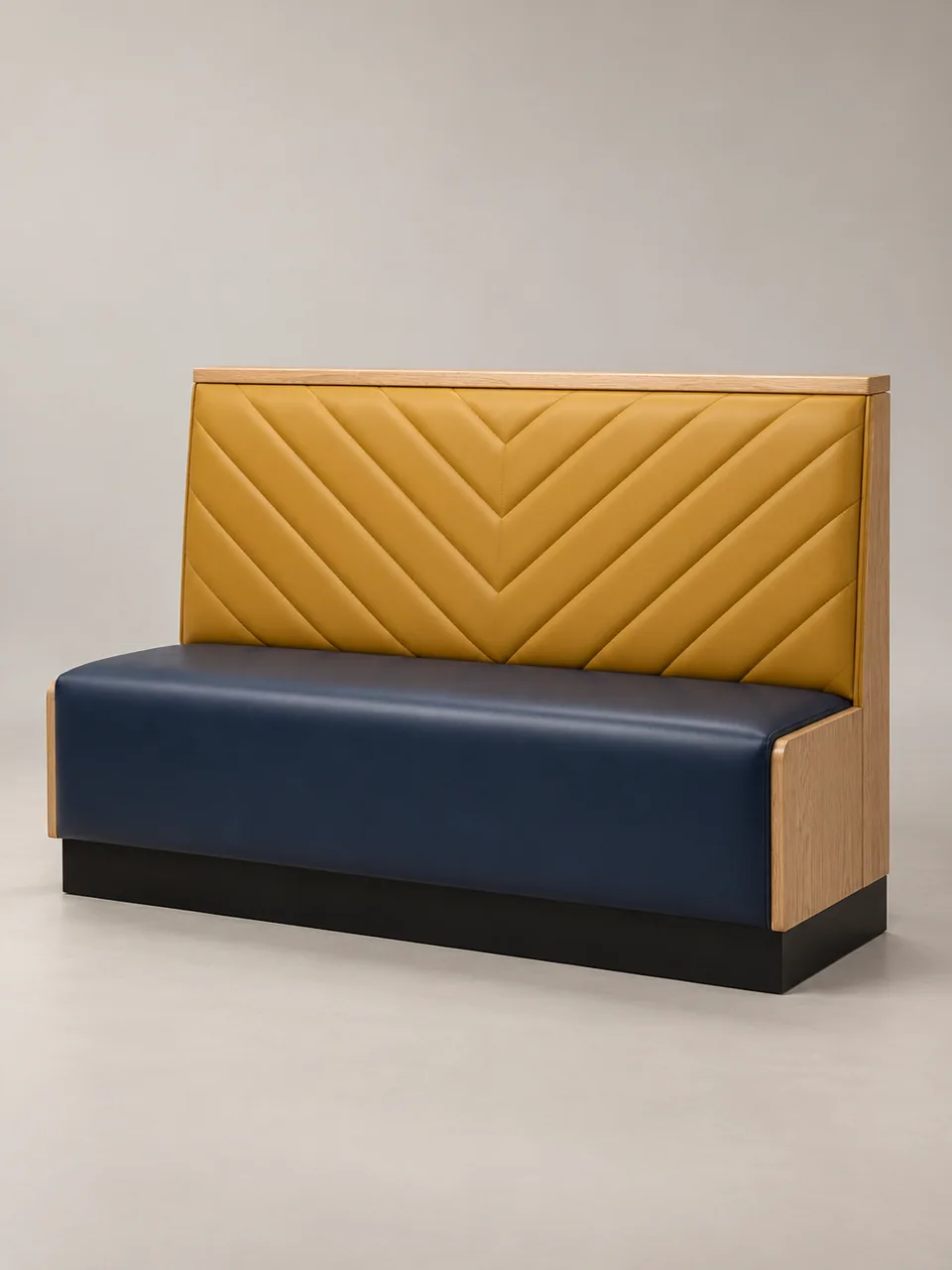 Chevron Two-Tone Booth