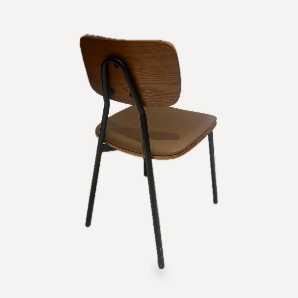 Slate Steel-Leg Chair view 2