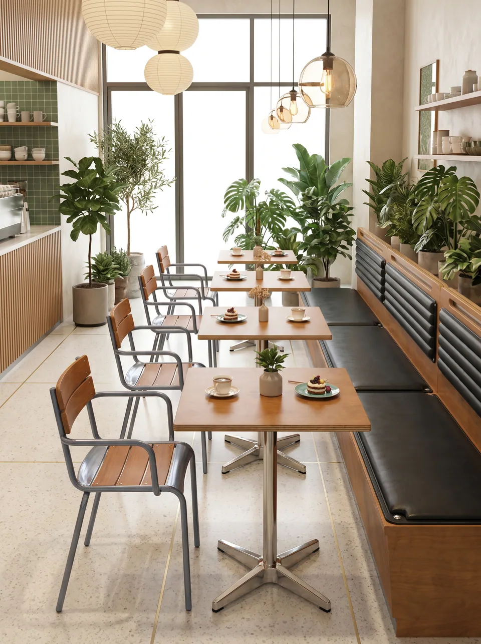 Space-Saving Booths